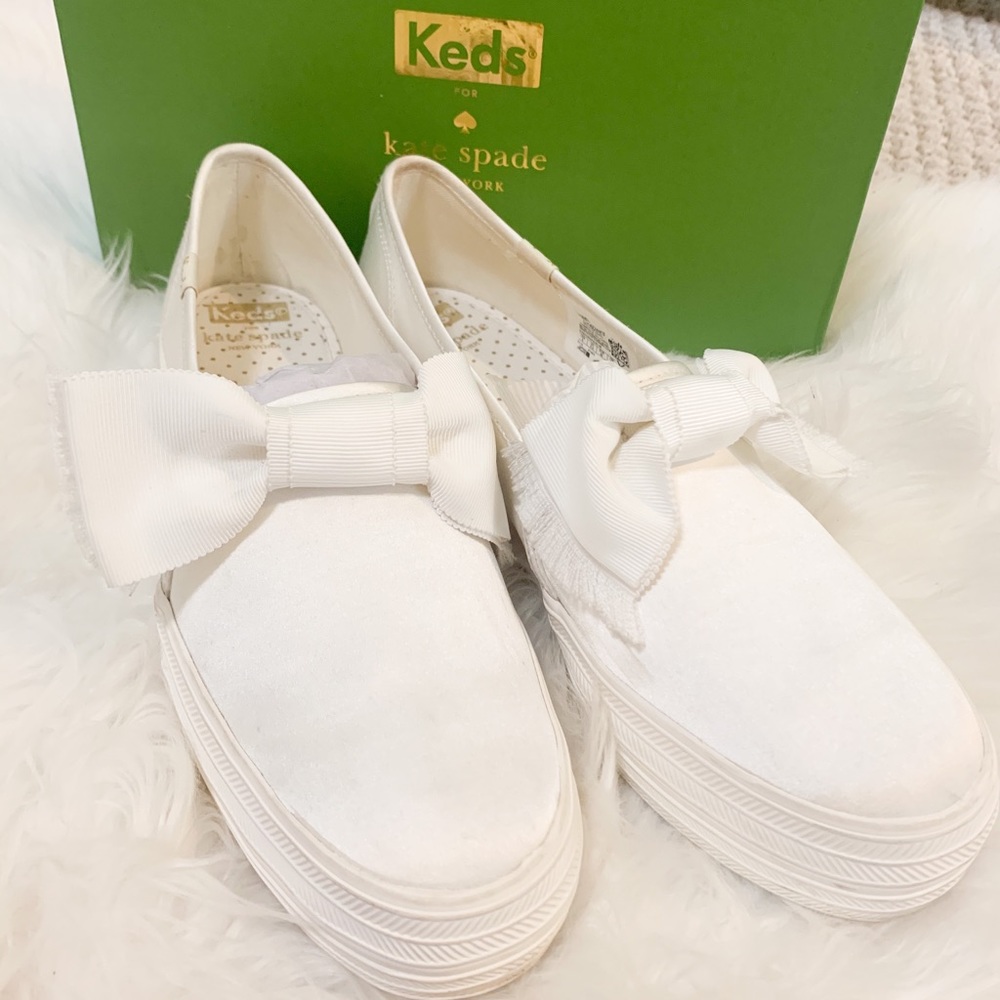Keds x Kate Spade Triple Decker Satin Bow